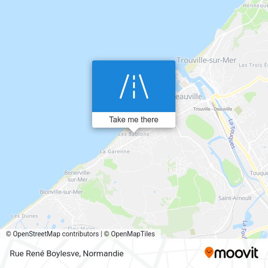 Rue René Boylesve map