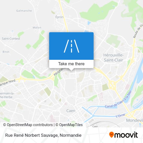 Rue René Norbert Sauvage map