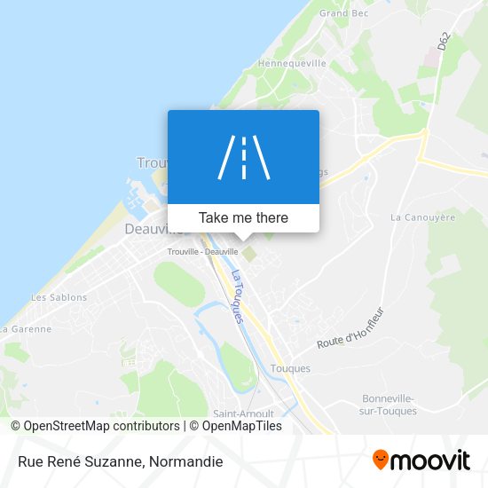 Rue René Suzanne map