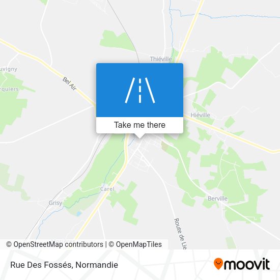 Rue Des Fossés map
