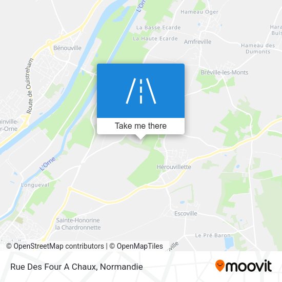 Rue Des Four A Chaux map