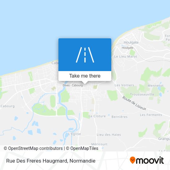 Rue Des Freres Haugmard map