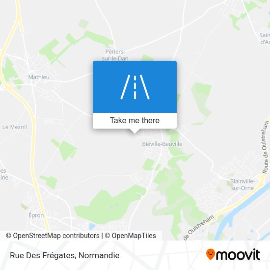 Rue Des Frégates map