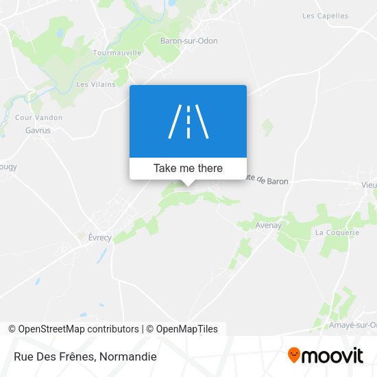 Rue Des Frênes map