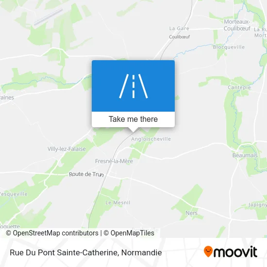 Rue Du Pont Sainte-Catherine map