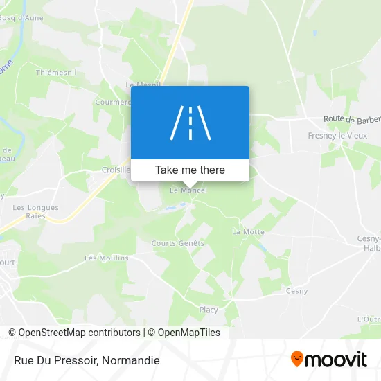 Rue Du Pressoir map