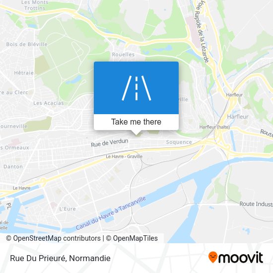 Rue Du Prieuré map