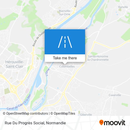 Rue Du Progrès Social map