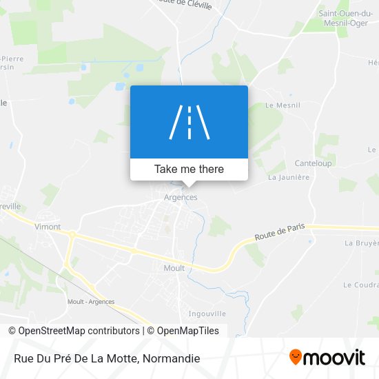 Rue Du Pré De La Motte map