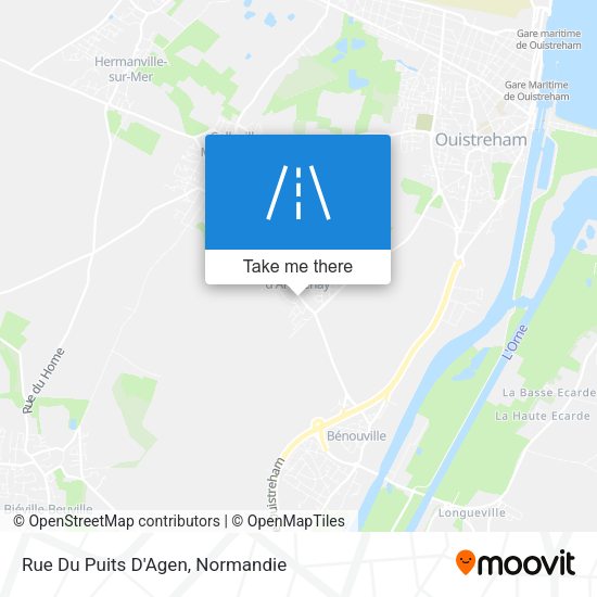 Rue Du Puits D'Agen map