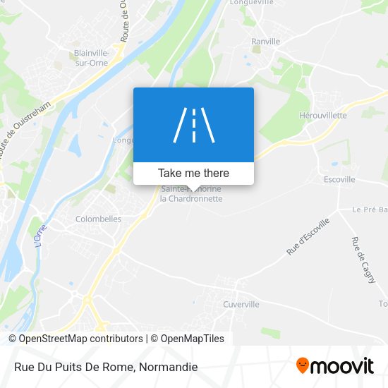 Rue Du Puits De Rome map