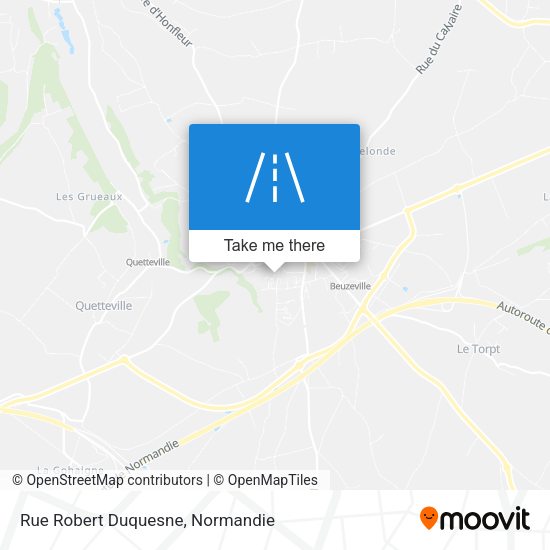 Rue Robert Duquesne map