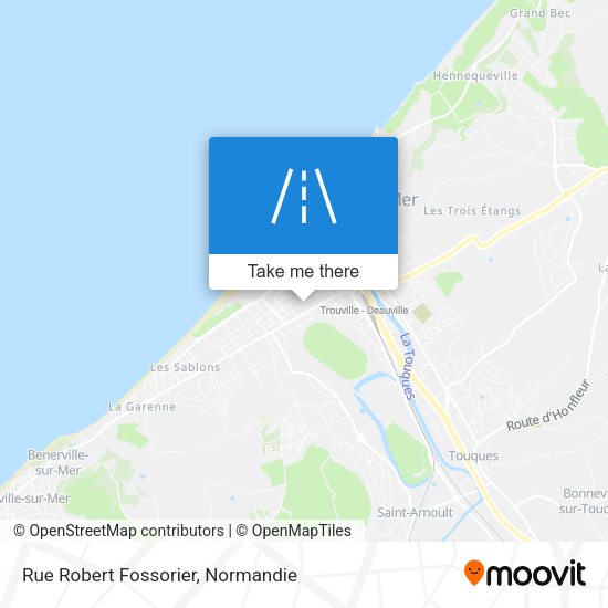 Rue Robert Fossorier map