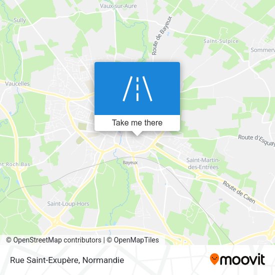 Rue Saint-Exupère map