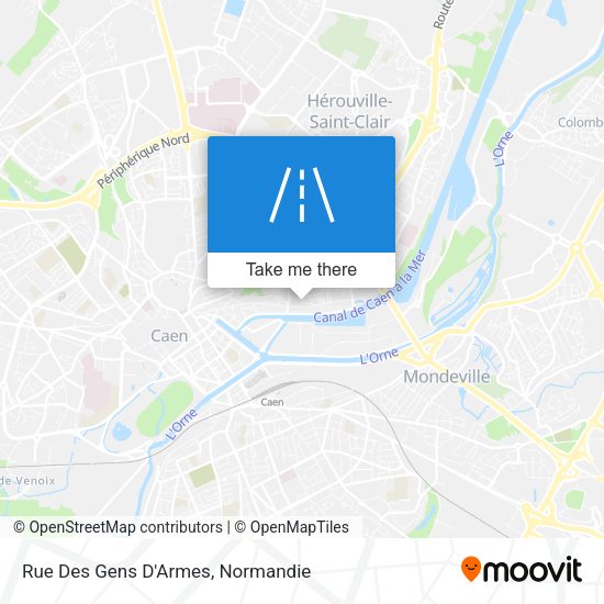 Rue Des Gens D'Armes map