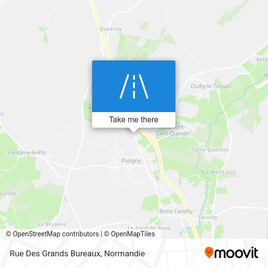 Rue Des Grands Bureaux map