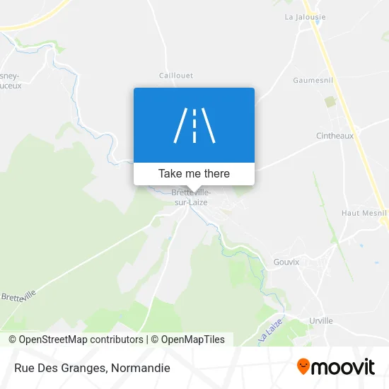 Rue Des Granges map