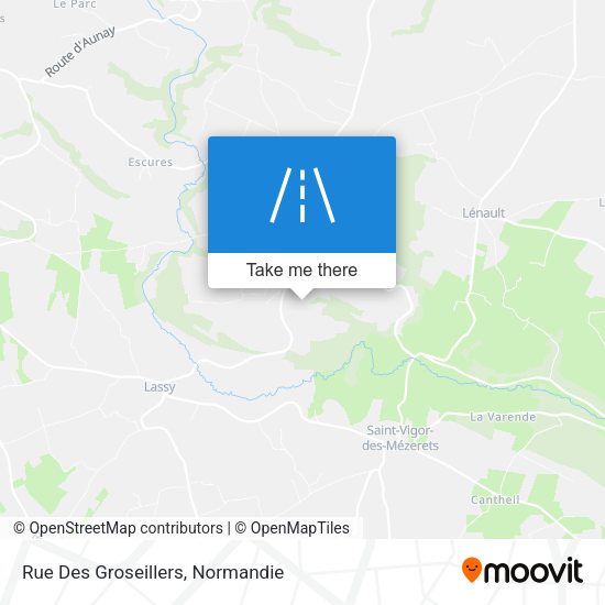 Rue Des Groseillers map