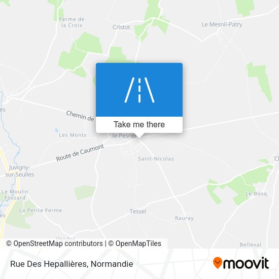 Rue Des Hepallières map