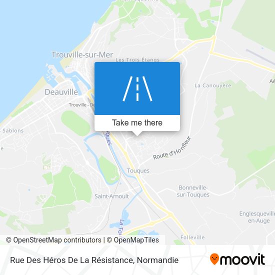 Rue Des Héros De La Résistance map