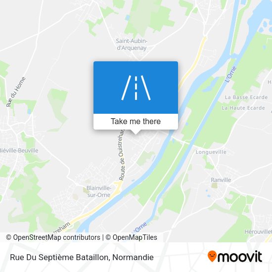 Rue Du Septième Bataillon map