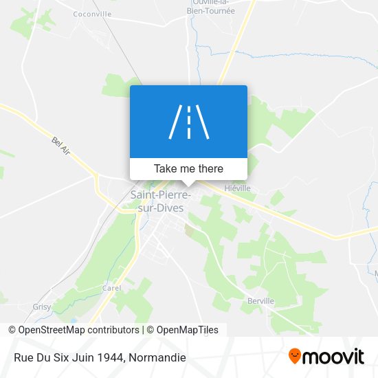 Rue Du Six Juin 1944 map