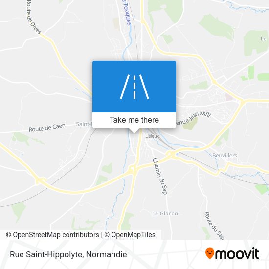 Rue Saint-Hippolyte map