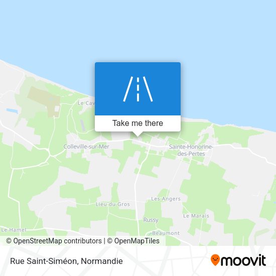Rue Saint-Siméon map