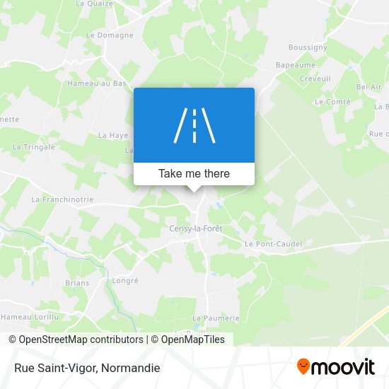 Rue Saint-Vigor map