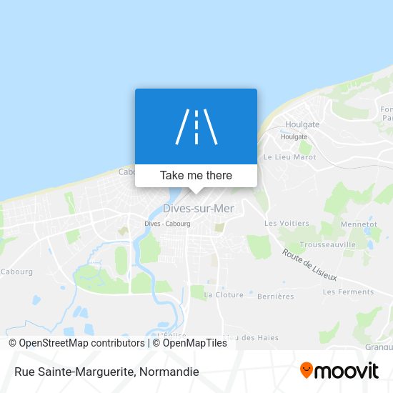 Rue Sainte-Marguerite map