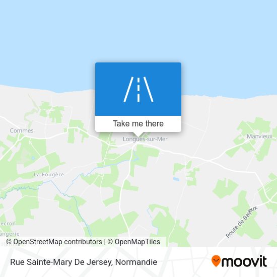 Rue Sainte-Mary De Jersey map