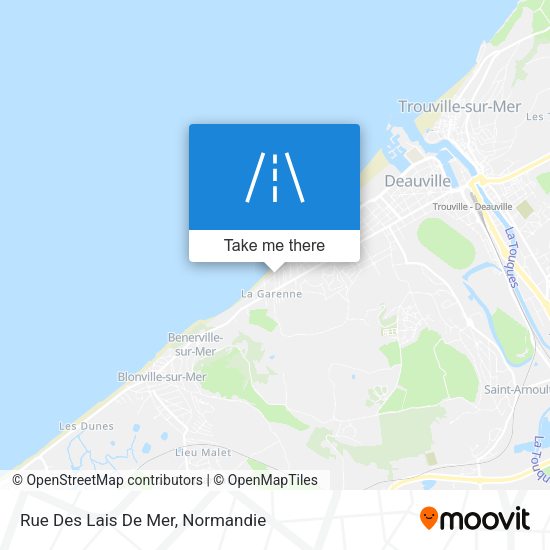 Rue Des Lais De Mer map