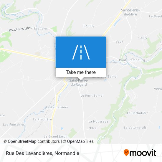 Rue Des Lavandières map
