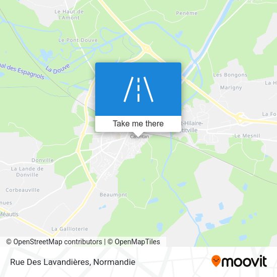 Rue Des Lavandières map