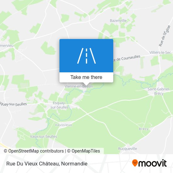 Rue Du Vieux Château map