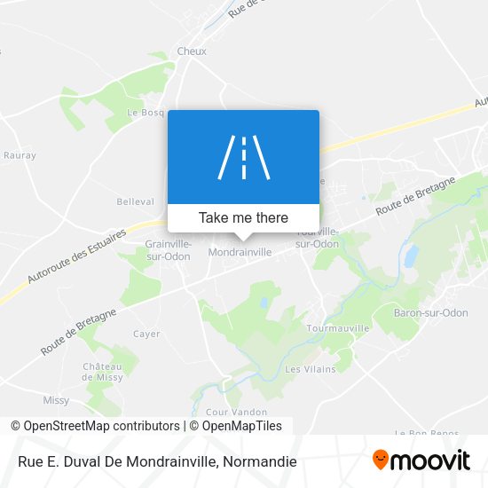 Rue E. Duval De Mondrainville map