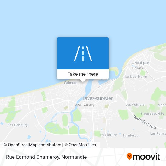 Rue Edmond Chameroy map