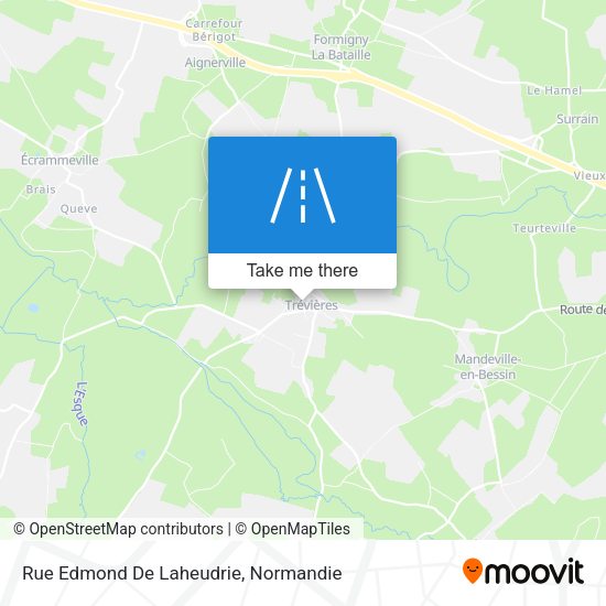 Rue Edmond De Laheudrie map