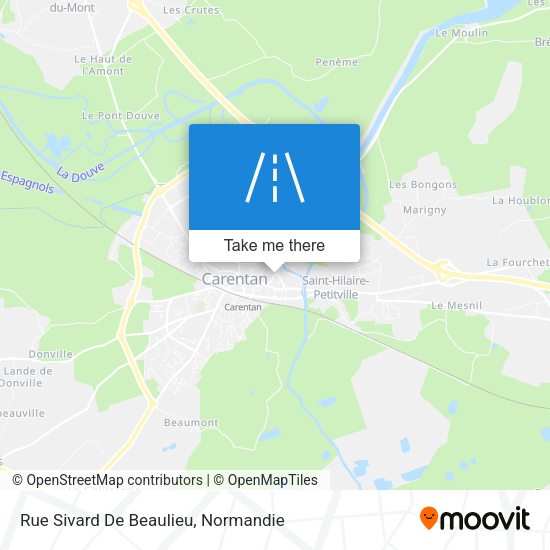 Rue Sivard De Beaulieu map