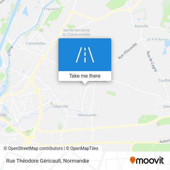 Rue Théodore Géricault map