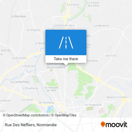 Rue Des Néfliers map