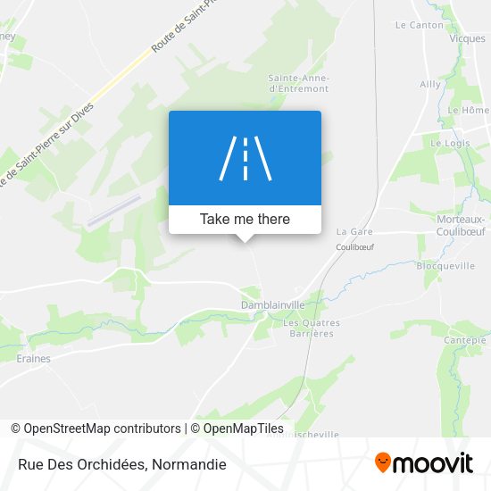 Rue Des Orchidées map
