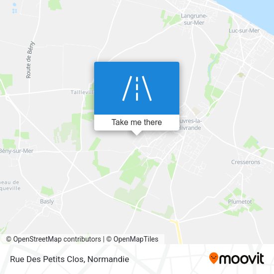 Rue Des Petits Clos map