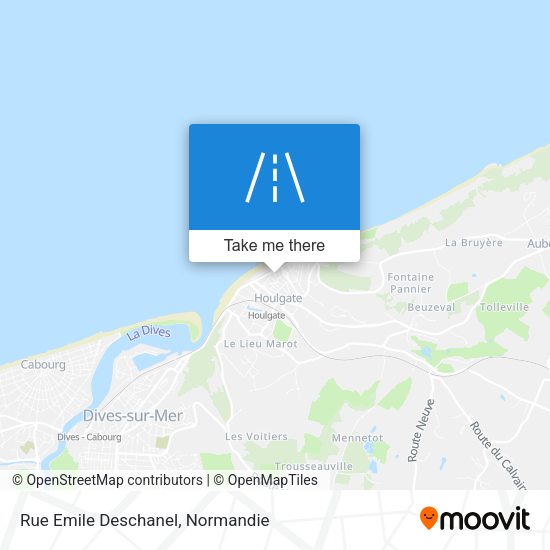 Rue Emile Deschanel map