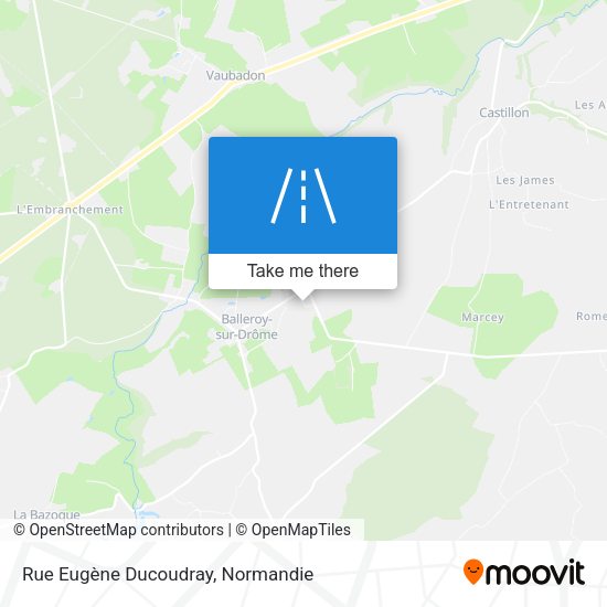 Rue Eugène Ducoudray map