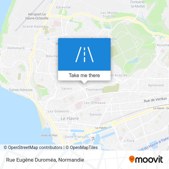 Rue Eugène Duroméa map
