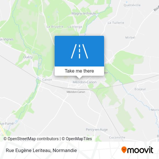 Rue Eugène Leriteau map