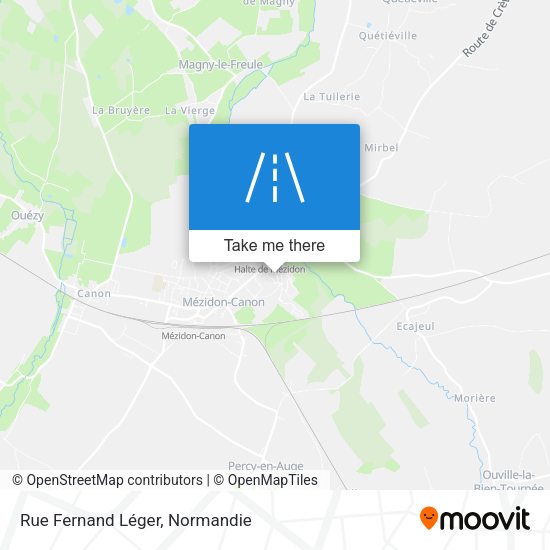 Rue Fernand Léger map