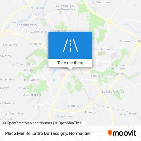 Place Mal De Lattre De Tassigny map
