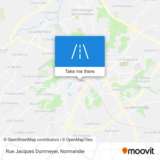 Rue Jacques Durrmeyer map